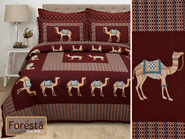 Foresta Double Bed Bedsheet-3