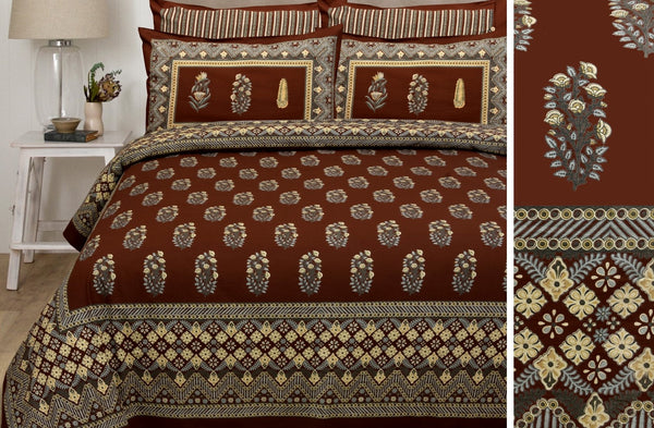 Foresta Double Bed Bedsheet-10