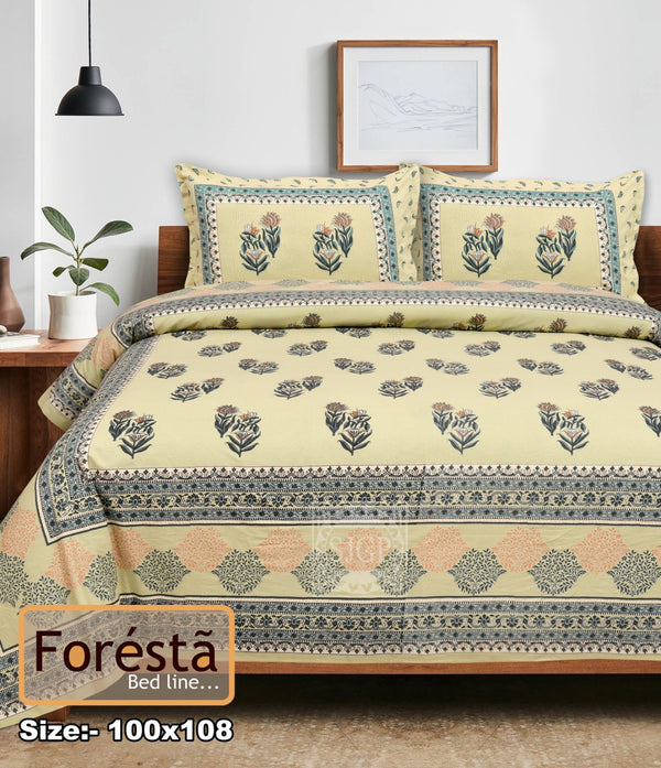 Foresta Double Bed Bedsheet-14