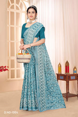 Gajani Printed Saree Collection – 6 Pcs Set-Women Daily & Office Wear Sarees – M.R. Saree Emporium