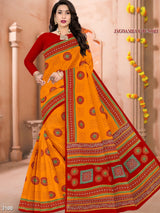Jagdamba Chundri Cotton Fancy Printed Saree – M.R. Saree Emporium