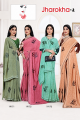 Ek Stree Jharokha Vol-02 Georgette Saree 8 Pcs Set