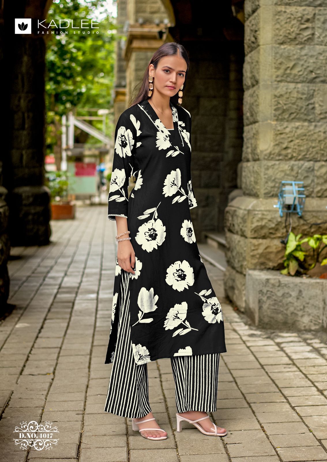 Kadlee Rangoli Vol-3 - Rayon Printed Kurti With Bottom 6 PCS Set Collection - Casual Daily Wear Co-Ord Set By M.R. Saree Emporium