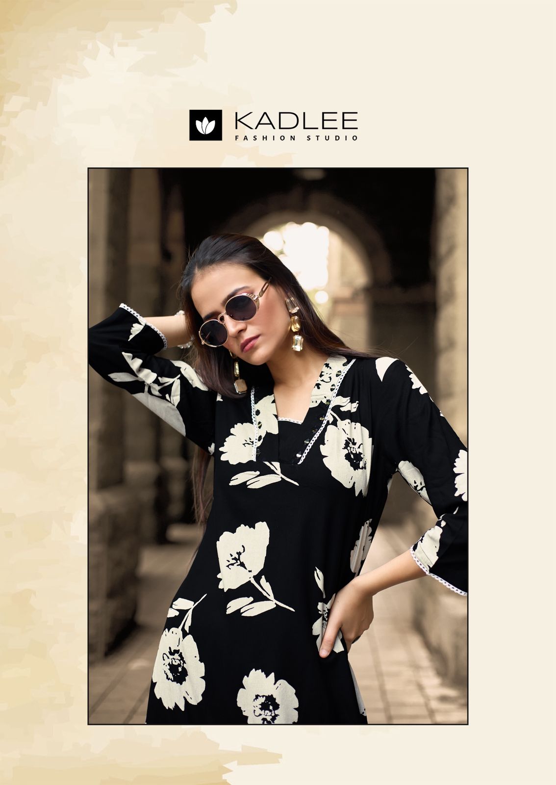 Kadlee Rangoli Vol-3 - Rayon Printed Kurti With Bottom 6 PCS Set Collection - Casual Daily Wear Co-Ord Set By M.R. Saree Emporium