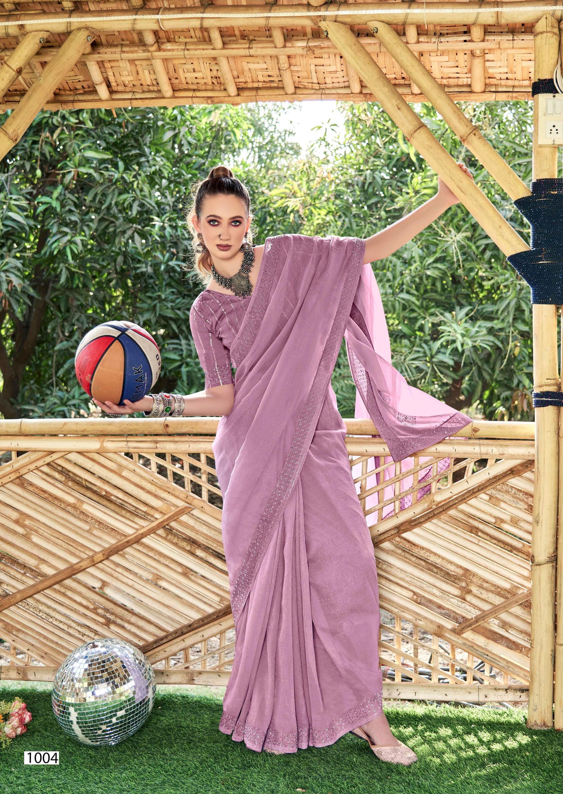 Kayaan Gmail Vol-1 Fancy Saree – 8 Pcs Set Wholesale | M.R. Saree Emporium