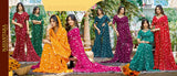 Kayaan Nayantara Vol-01 Georgette Saree Set (Pack of 8) – Lightweight Printed Daily Wear Sarees - M.R. Saree Emporium