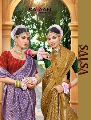 Kayaan Salsa Vol 40 Cotton Saree 8 Pcs Set