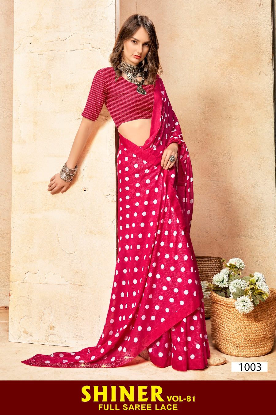 Kayaan Shiner Vol-81 Exclusive Fancy Print Saree  | M.R. Saree Emporium