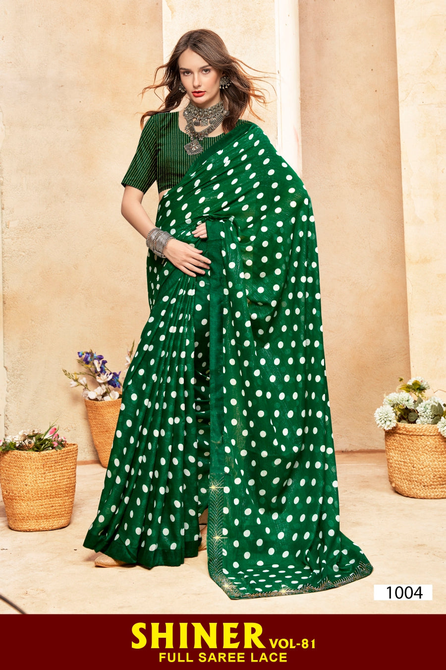 Kayaan Shiner Vol-81 Exclusive Fancy Print Saree  | M.R. Saree Emporium