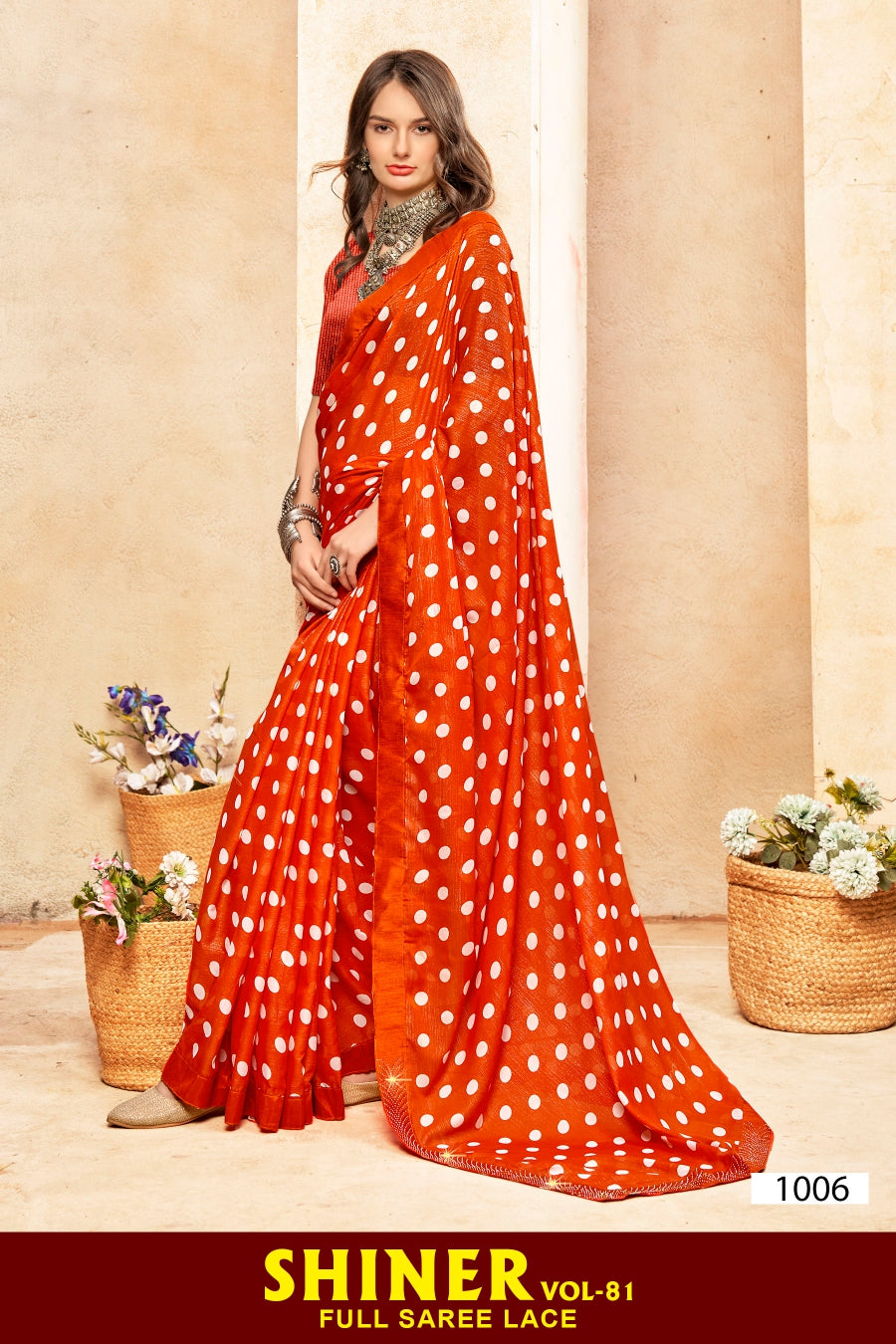 Kayaan Shiner Vol-81 Exclusive Fancy Print Saree  | M.R. Saree Emporium