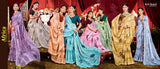 Kayaan Africa Vol-02 Simmar Chiffon Saree – 8 PCS Set – M.R. Saree Emporium