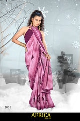 Kayaan Africa Vol-13 Full Saree Lace – Georgette Fabric 8 Pcs Set Wholesale -M.R. Saree Emporium