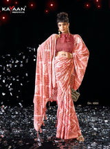 Kayaan Ayushi Vol-01 Printed Simmar Chiffon Saree (8 Pcs Set) – M.R. Saree Emporium