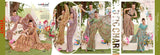 Kayaan Ginger Vol-01 Moss Chiffon Saree – 8 PCS Set – M.R. Saree Emporium