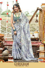 Kayaan Gurugram Chiffon Fancy Saree M.R. Saree Emporium