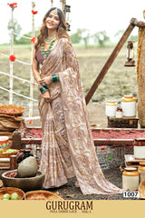 Kayaan Gurugram Chiffon Fancy Saree M.R. Saree Emporium