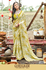 Kayaan Gurugram Chiffon Fancy Saree M.R. Saree Emporium