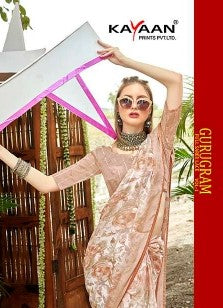 Kayaan Gurugram Chiffon Fancy Saree M.R. Saree Emporium
