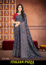 Kayaan Italian Pizza Vol-03 Designer Saree Collection -8 Pcs Set -M.R. Saree Emporium