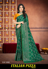 Kayaan Italian Pizza Vol-03 Designer Saree Collection -8 Pcs Set -M.R. Saree Emporium