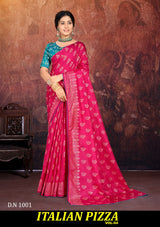 Kayaan Italian Pizza Vol-04 Designer Saree Collection -8 Pcs Set -M.R. Saree Emporium