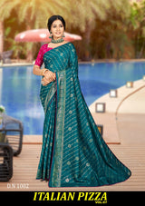 Kayaan Italian Pizza Vol-07 Designer Saree Collection -8 Pcs Set -M.R. Saree Emporium