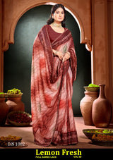 Kayaan Leman Fresh Vol-50 Chiffon Saree – 8 PCS Set – M.R. Saree Emporium