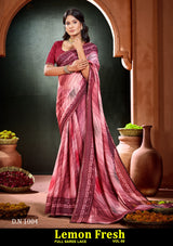 Kayaan Leman Fresh Vol-50 Chiffon Saree – 8 PCS Set – M.R. Saree Emporium