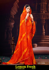 Kayaan Leman Fresh Vol-52 Chiffon Saree – 8 PCS Set – M.R. Saree Emporium