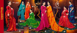 Kayaan Leman Fresh Vol-52 Chiffon Saree – 8 PCS Set – M.R. Saree Emporium