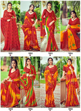Kayaan Mangalmay Vol-01 Chiffon Saree – 8 PCS Set – M.R. Saree Emporium