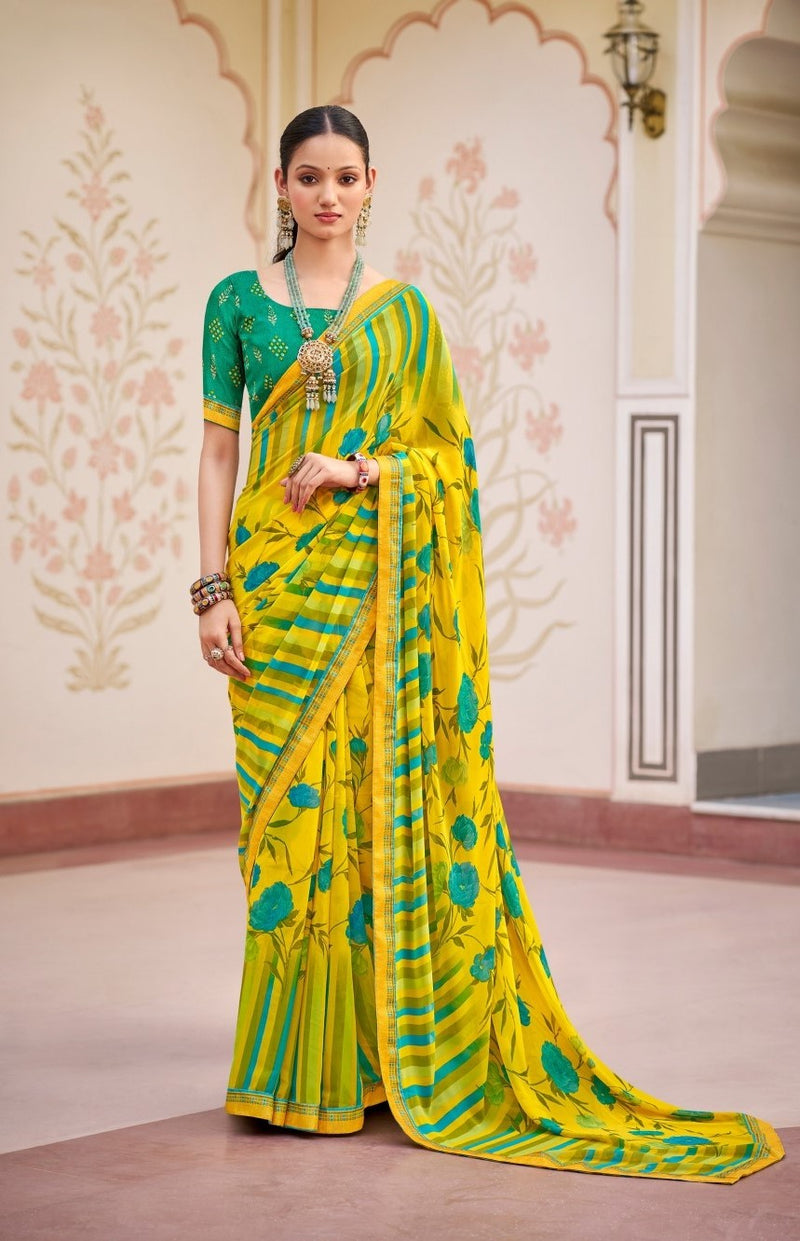 Kayaan Ratnamani Vol-1 Georgette Fancy | M.R. Saree Emporium