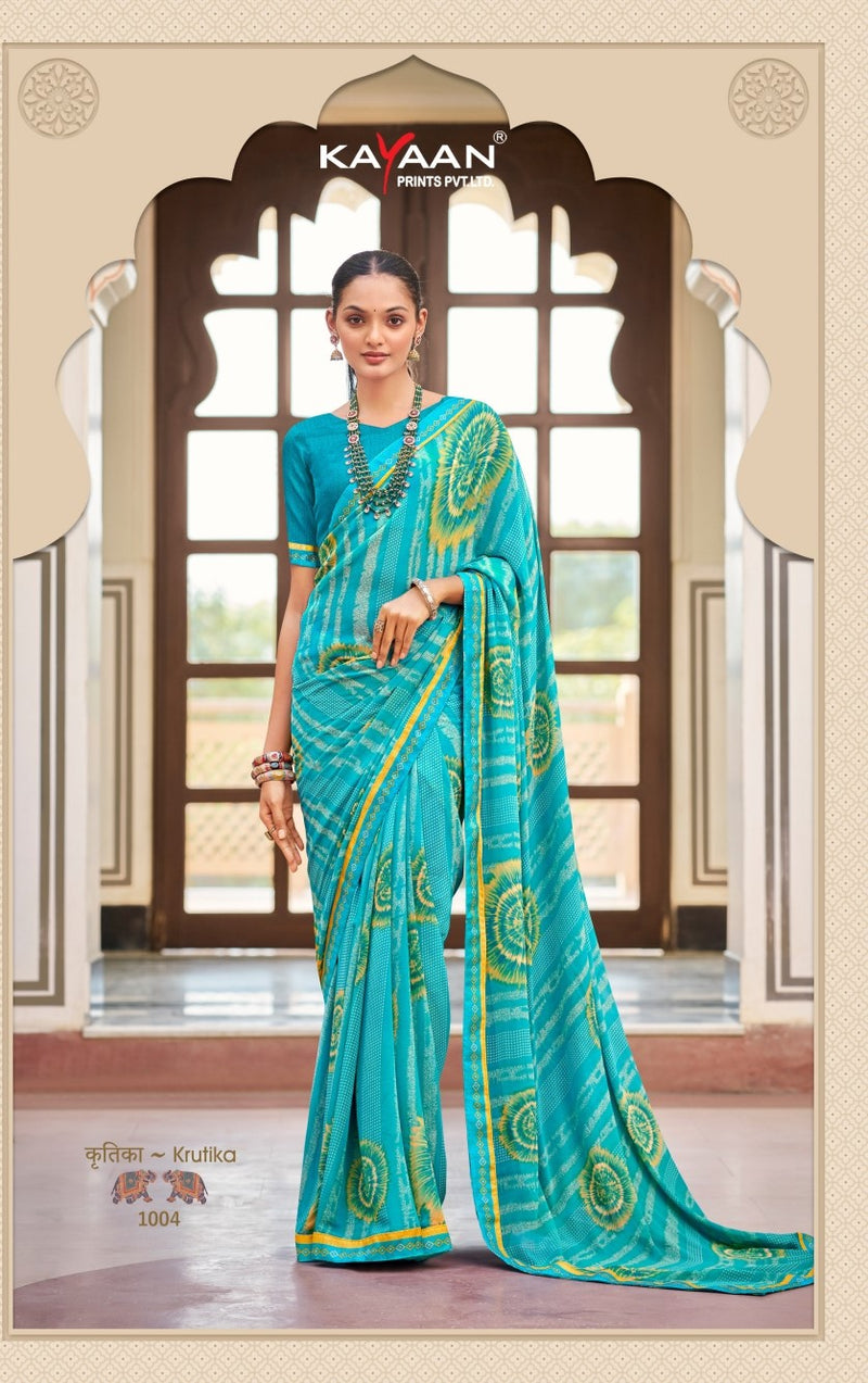 Kayaan Ratnamani Vol-1 Georgette Fancy | M.R. Saree Emporium