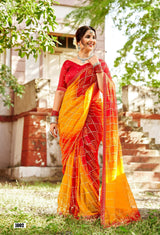 Kayaan Ritu Vol-01 Georgette Saree – 8 PCS Set – M.R. Saree Emporium