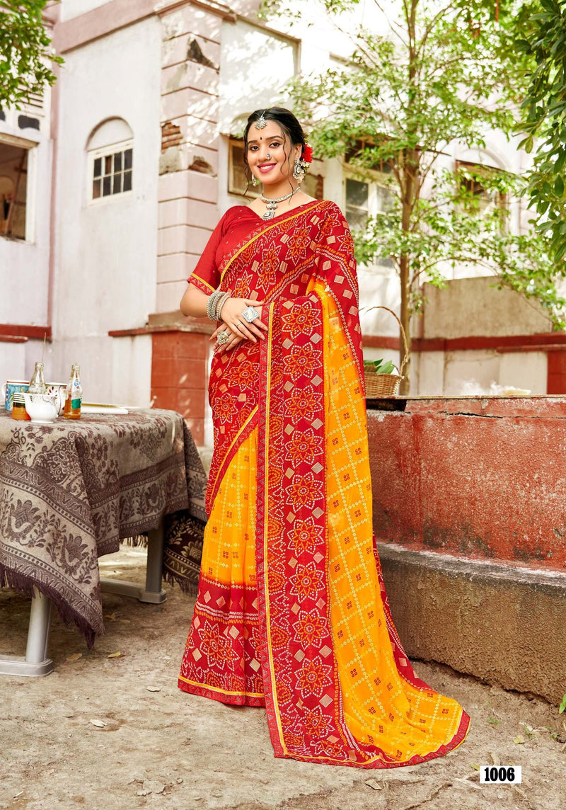 Kayaan Ritu Vol-01 Georgette Saree – 8 PCS Set – M.R. Saree Emporium