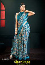 Shankara Chiffon Saree with Full Saree Lace Border – Vol-01 -M.R. Saree Emporium