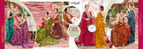 Kayaan Shanti Shimer Vol-01 Simmar Chiffon Saree – 8 PCS Set – M.R. Saree Emporium