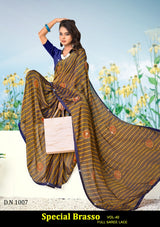 Kayaan Special Brasso Vol-40 Full Saree Lace Brasso Saree – M.R. Saree Emporium