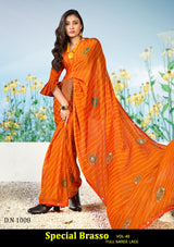 Kayaan Special Brasso Vol-40 Full Saree Lace Brasso Saree – M.R. Saree Emporium