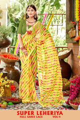 Kayaan Super Lehariya Vol-4 Chiffon Fancy Lehariya | M.R. Saree Emporium