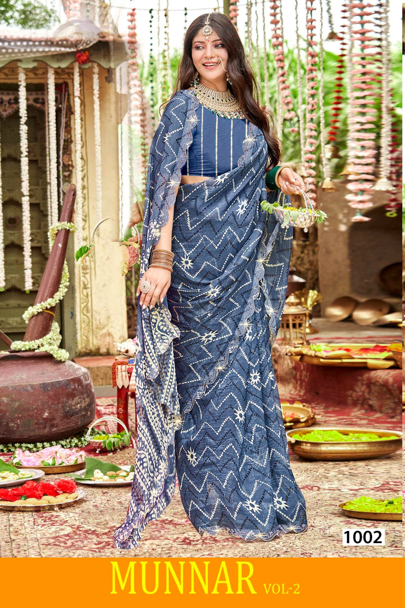 Kayaan Ludio Vol-1 Cotton Fancy Saree | M.R. Saree Emporium