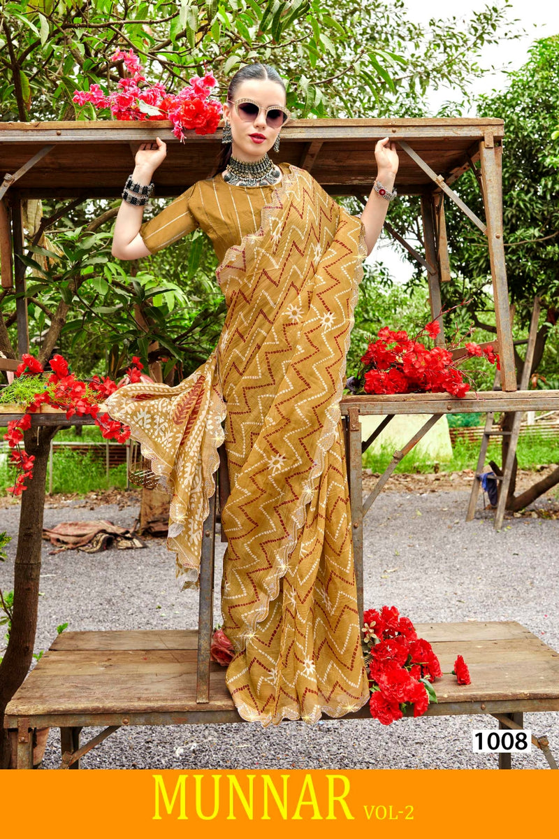 Kayaan Ludio Vol-1 Cotton Fancy Saree | M.R. Saree Emporium