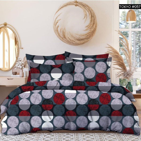 King Fisher Double Bed Bedsheet-5