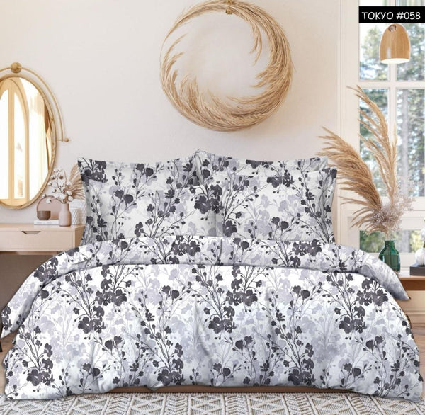 King Fisher Double Bed Bedsheet-15