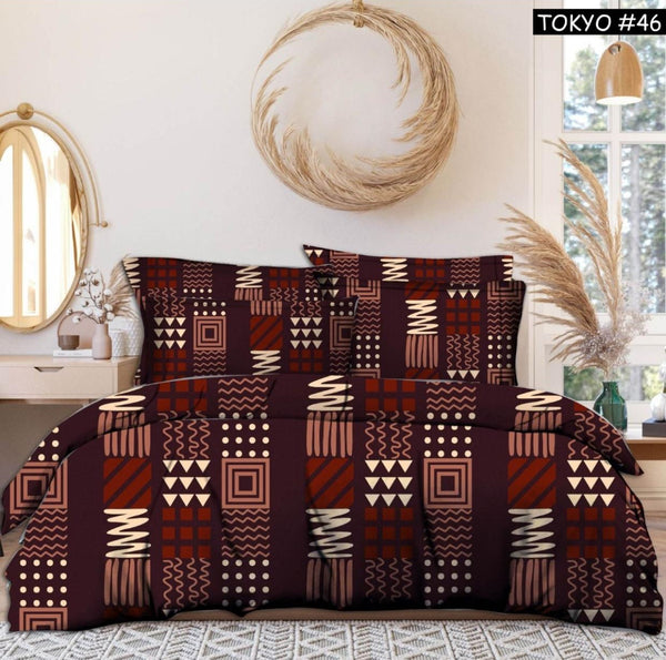 King Fisher Double Bed Bedsheet-17