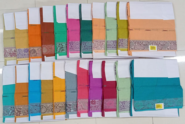 K.K. Butta Cotton Saree – 22 Pcs Set- M.R. Saree Emporium