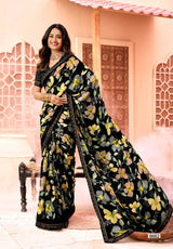 KrishnaLeela Black Magic Fancy Saree – 8 Pcs Set – M.R. Saree Emporium