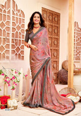Krishnaleela Noorani Fancy Print Saree – Set of 8 Pcs -M.R. Saree Emporium