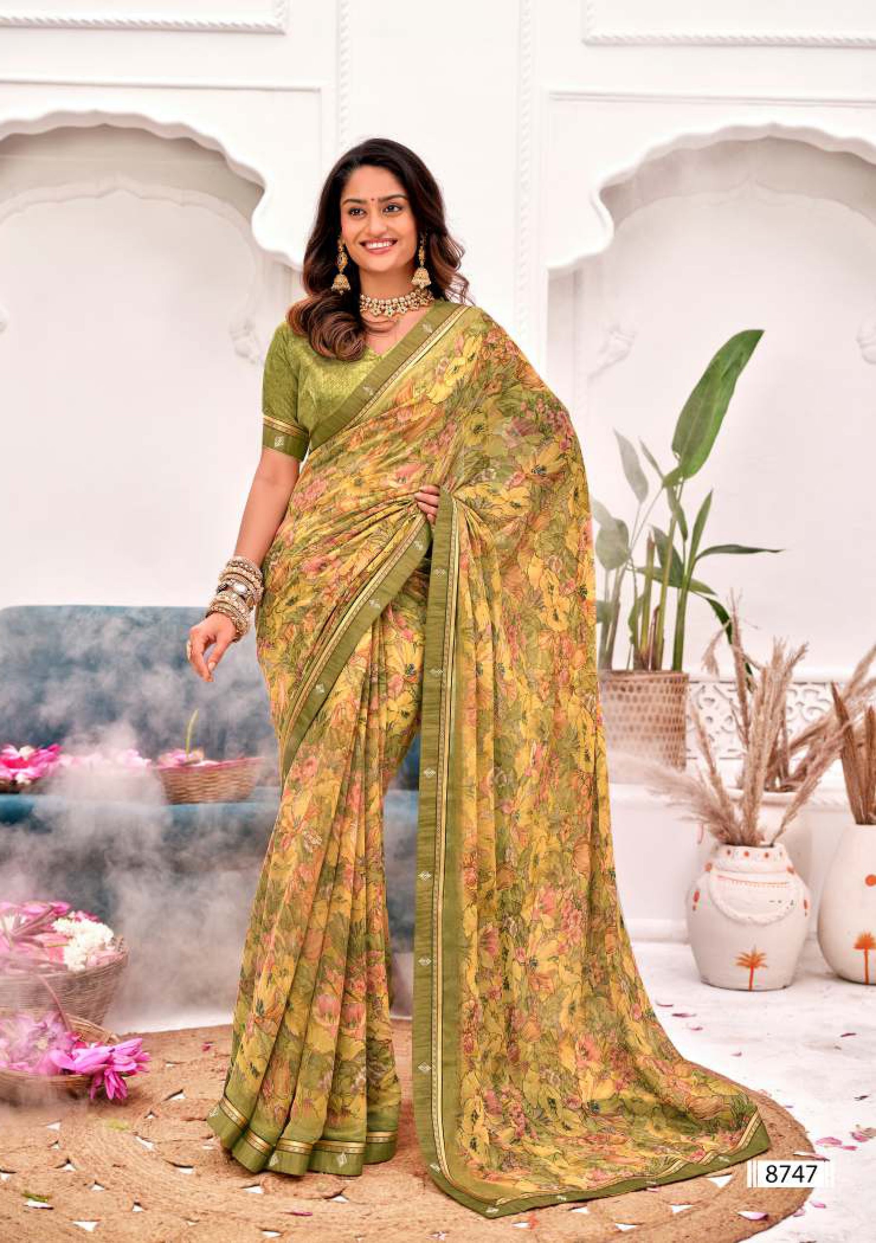 Krishnaleela Celebration–2 Fancy Saree Premium Festive Look – M.R. Saree Emporium
