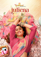 Krishnaleela Juliena Fancy Saree Designer Printed Collection by M.R. Saree Emporium